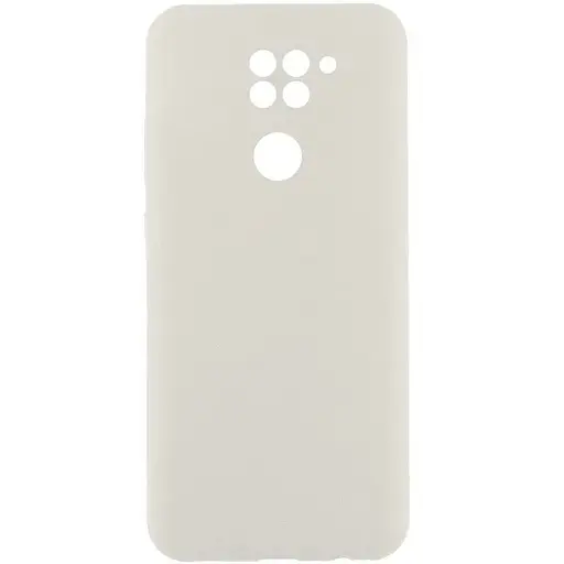 Чохол Silicone Cover Lakshmi Full Camera (AAA) для Xiaomi Redmi Note 9 / Redmi 10X Білий / White