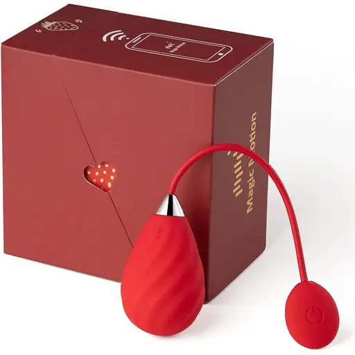 Смарт-віброяйце Magic Motion Sundae Red - фото 4
