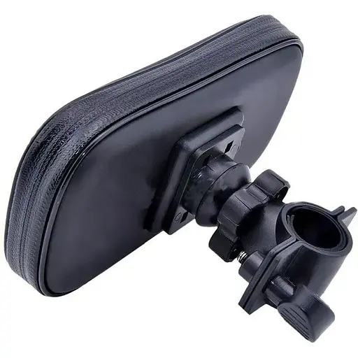 Универсальный держатель для телефона на велосипед Leory в виде чехла размер M для диагонали 5" - фото 2