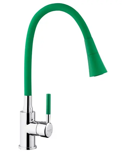 Змішувач для кухні Kroner KRM Kuche - C132GRN (CV033130) - фото 1