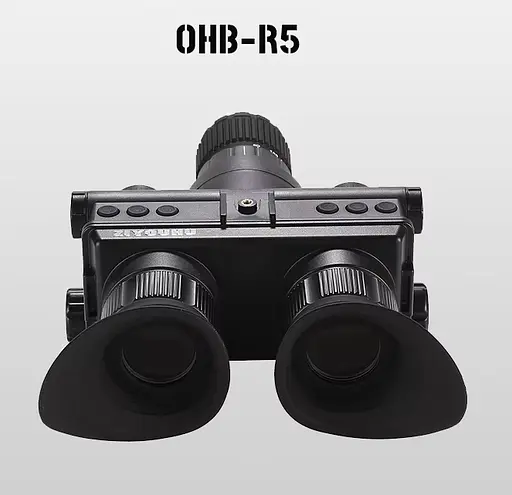 Цифровой бинокль ночного видения Ziyouhu OHB-R5 1080P (до 600м) HD с креплением FMA L4G24 на шлем - фото 4