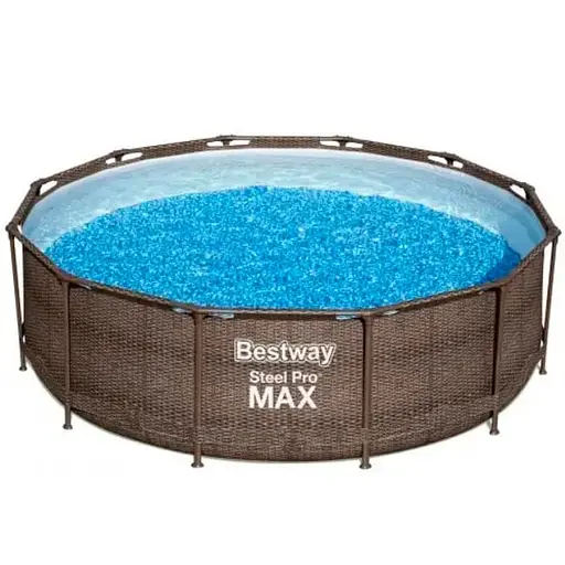 Каркасный бассейн Bestway 56709, размер 366 x 100 см с фильтрующим насосом и лестницей - фото 1