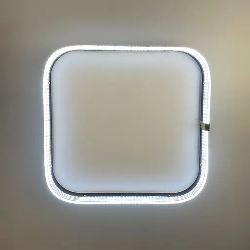 Стельовий світильник у формі заокругленого квадрата 50х50 см | Арт. MJ 229-500*500 | Line F - фото 2