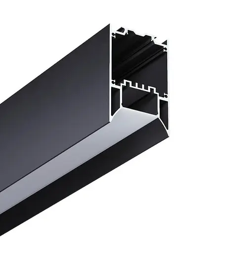 LED профіль підвісний з розсіювачем PC матовий опал, 2м KLOODI KLP5075MC 2 - фото 1