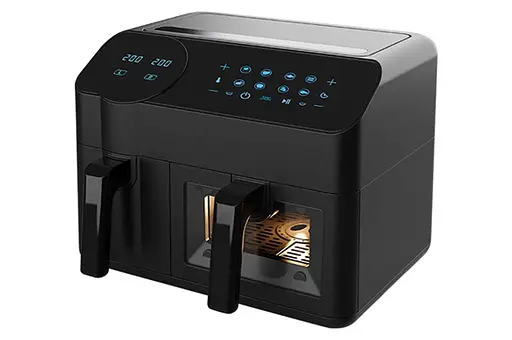 Мультипіч Maestro MR-760 з двома чашами і системою швидкого приготування 3.5+6л 2400 Вт Чорний - фото 2