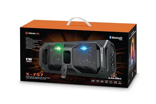 Акустична система Real-El X-757 Black - фото 8