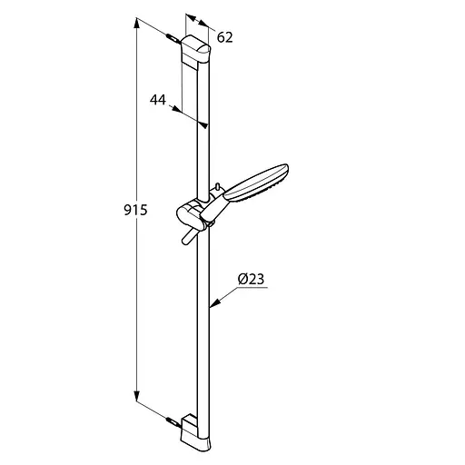 Душовий гарнітур Kludi Freshline 6794005-00 - фото 2