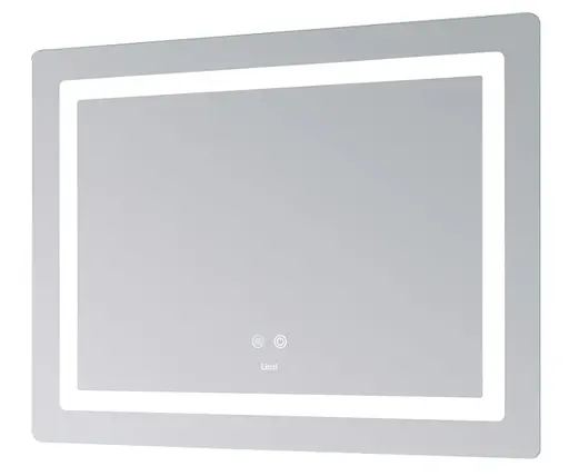 Дзеркало Lidz Kubis (KU2) 800х600 мм з LED-підсвічуванням Touch LD78LF9048060 - фото 4