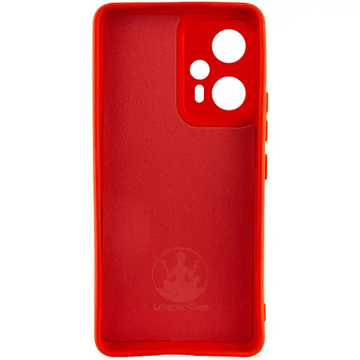 Чехол Silicone Cover Lakshmi Full Camera A для Xiaomi Redmi Note 12T Pro Красный / Red - фото 2