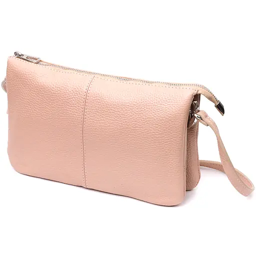 Кожаная женская сумка Grande Pelle 26х15.5х3 см sum0023607 - фото 2