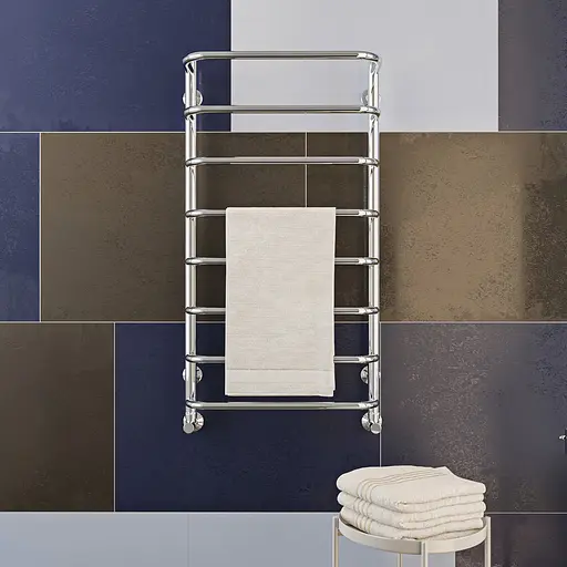 Водяной полотенцесушитель Kosser Каскад Скоба 600x530/5 ДКС03, Хром - фото 4