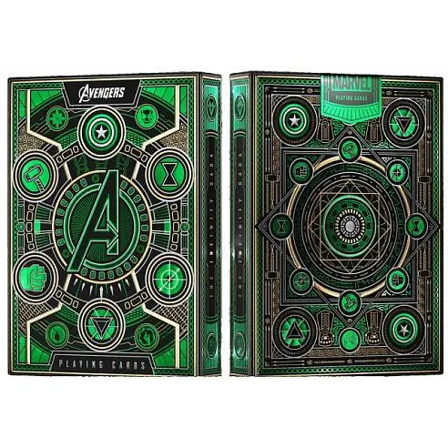 Карти гральні United States Playing Card Company Theory11 Avengers (green) (PC_T11AVEG)