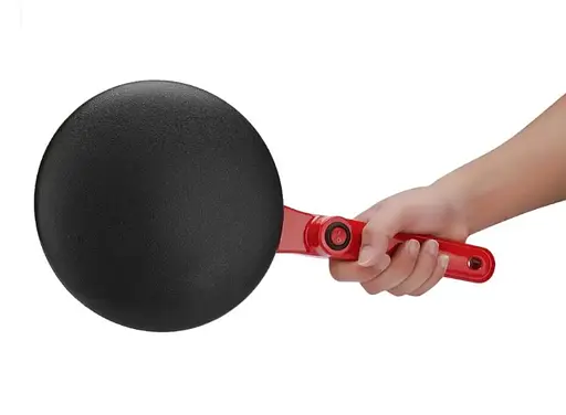 Антипригарная блинница сковорода для блинов омлета оладий HAEGER HG-5209 20 см мельничная сковорода - фото 3