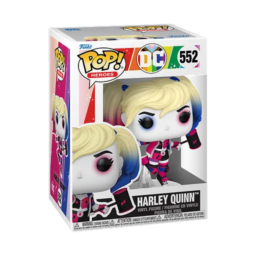 Коллекционная фигурка Funko Pop ДС Харли Квинн DC Comics Harley Quinn 10 см FP DC HQ 552 - фото 2