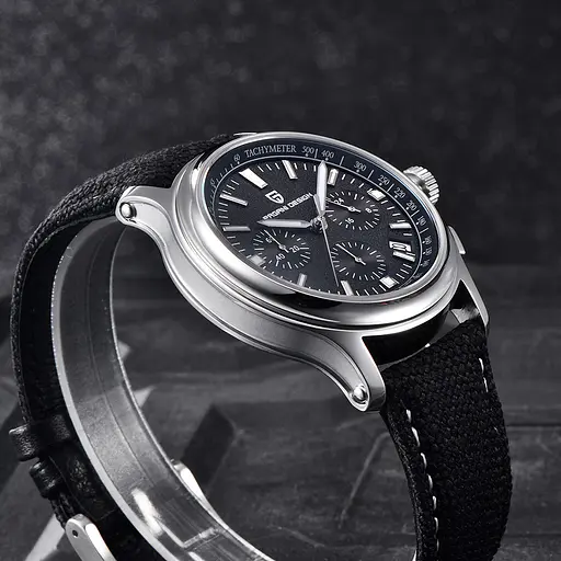 Наручные часы мужские PD-1781 Black-Silver-Black Pagani Design acs0031211 - фото 2