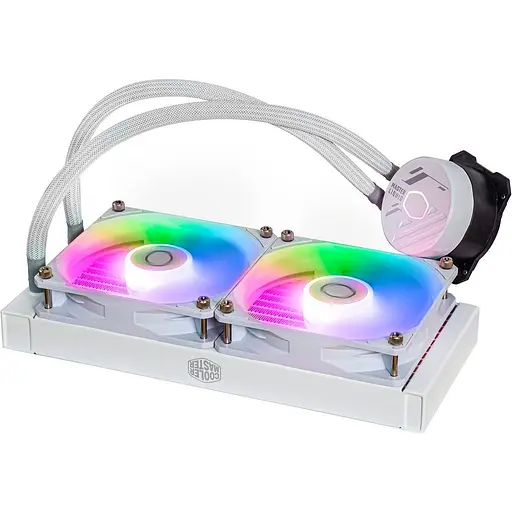 Система водяного охолодження Cooler Master MasterLiquid 240L Core ARGB White (MLW-D24M-A18PZ-RW) EU [143807] - фото 3