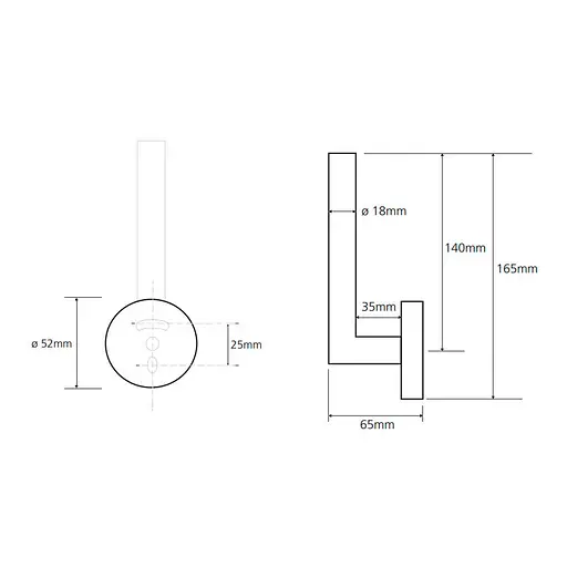 Держатель для туалетной бумаги Bemeta Trend-I основа белая 104112038 Белый - фото 2