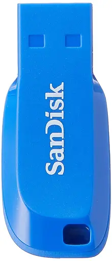Флеш-накопичувач Sandisk 16GB USB Cruzer Blade Blue Electric (SDCZ50C-016G-B35BE) - фото 1