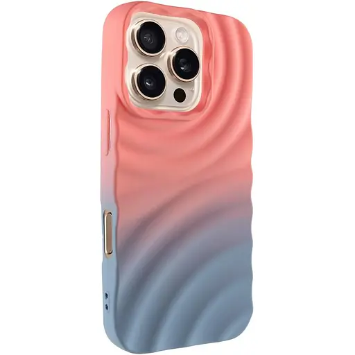 Чохол Epik TPU ColorWave для Apple iPhone 16 Pro Max 6.9 Peach/Sky