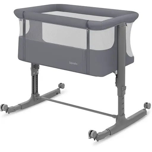 Приставная кроватка Lionelo Aurora 3 в 1 Grey Monument (LO-AURORA GREY MONUMENT) - фото 4