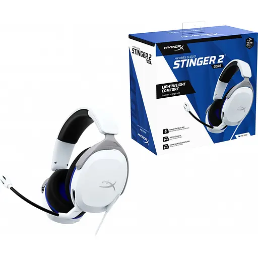 Наушники игровые HyperX Cloud Stinger 2 Core для PlayStation White (6H9B5AA) [147550] - фото 7