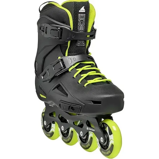 Ролики Rollerblade Lightning 48 Black/Lime (1012-07372600-1A1-320) - фото 4