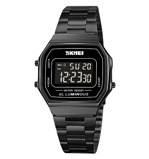 Наручний годинник чоловічий Skmei 1647 Black, 1647BK (17165)