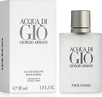 Оригінал Giorgio Armani Acqua di Gio Pour Homme 30 мл туалетна вода - фото 1