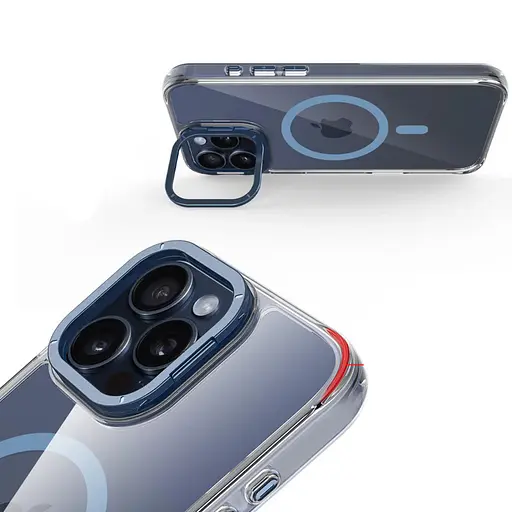 Чохол Epik TPU Space Case Apex with MagSafe для Apple iPhone 13 Pro/14 Pro 6.1 Navy Blue - фото 4