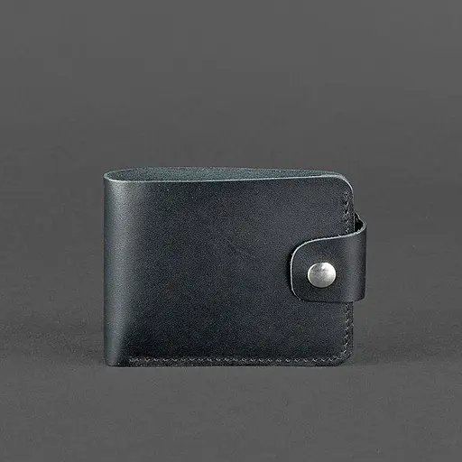 Кожаный портмоне 4.3 черный - фото 6