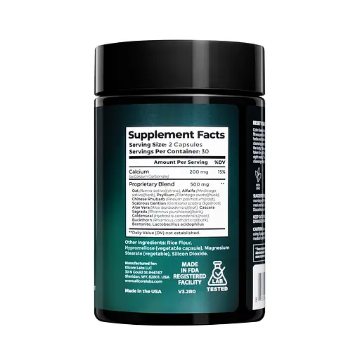 Комплекс для очищения кишечника Elicore Labs Colon Sweep, 60 вегакапсул. - фото 2