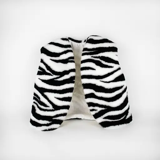 Детский маскарадный жилет зебра 35см