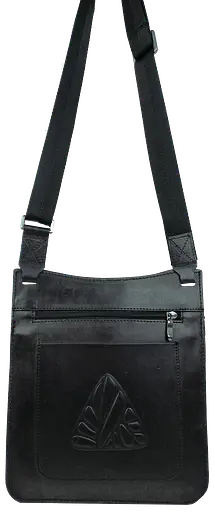 Мужская кожаная сумка планшетка черная Mykhail Ikhtyar sum0028762 - фото 6