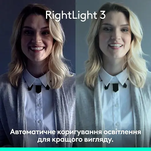 Веб-камера Logitech Brio 4K Graphite UltraHD (L960-001718) Black (960-001718) - фото 6