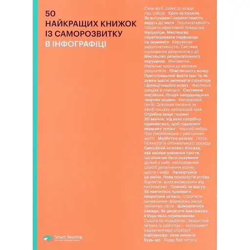 50 найкращих книжок із саморозвитку в інфографіці - - фото 1