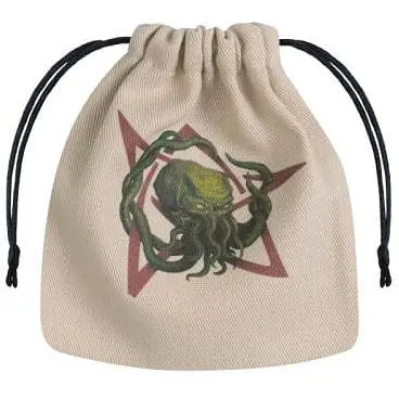 Мішечок для кубиків Q-Workshop Call of Cthulhu Beige & multicolor Dice Bag (BCTH103)