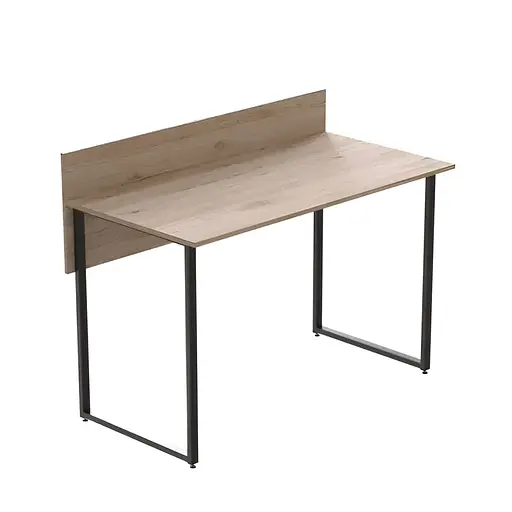 Комп'ютерний стіл Ferrum-decor Скай 75x120x60 чорний ДСП Дуб Сан-Марино 32мм (FRD-103629)