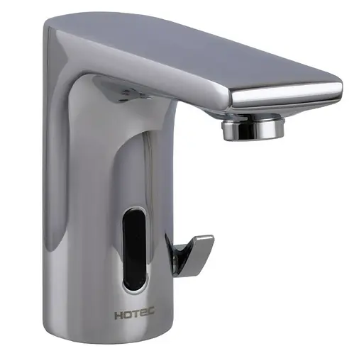 Смеситель сенсорный для умывальника Hotec с трансформатором (горячая/холодная вода) 19.117-DC/AC (220V/6V) - фото 4