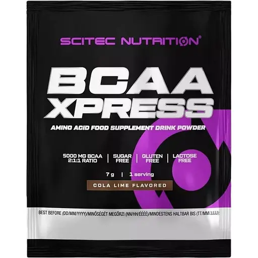 Амінокислоти Scitec Nutrition BCAA Xpress Кола-лайм 7 г - фото 1