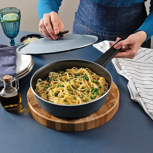 Сковорода Tramontina Spezia Blue 20 см без кришки (28370/120) - фото 5