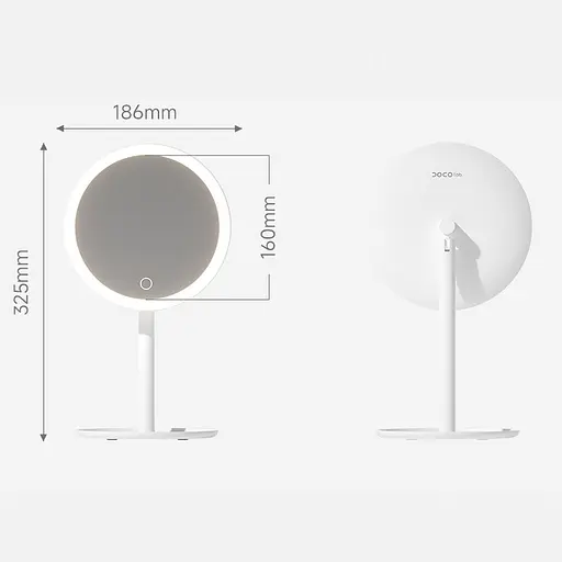 Дзеркало для макіяжу DOCO DayLight Mirror 2.0 XM001 White [135801] - фото 4