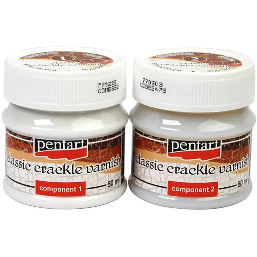 Набір двокомпонентний кракелюр Pentart Classic 2х50 мл - фото 1