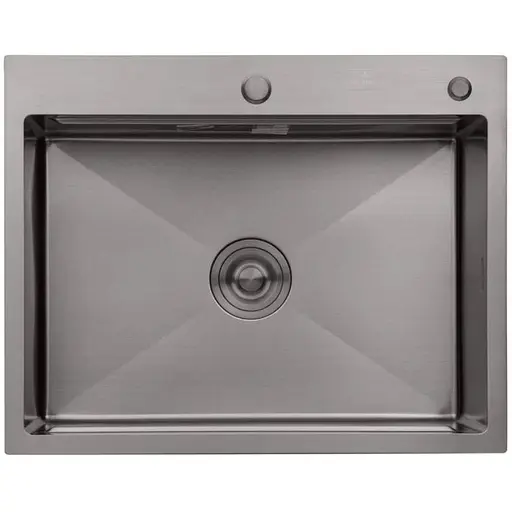 Кухонная мойка Kroner KRP Schwarze - 6350HM PVD (3.0/1.0 мм) (CV031453) - фото 1