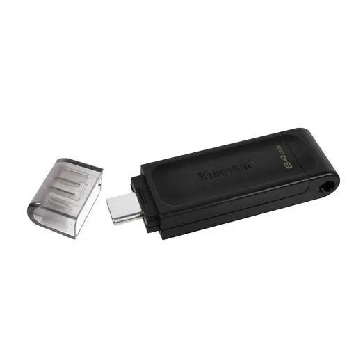 USB Flash Kingston DataTraveler 70 64GB USB-C 3.2 Gen 1, Retail - фото 3