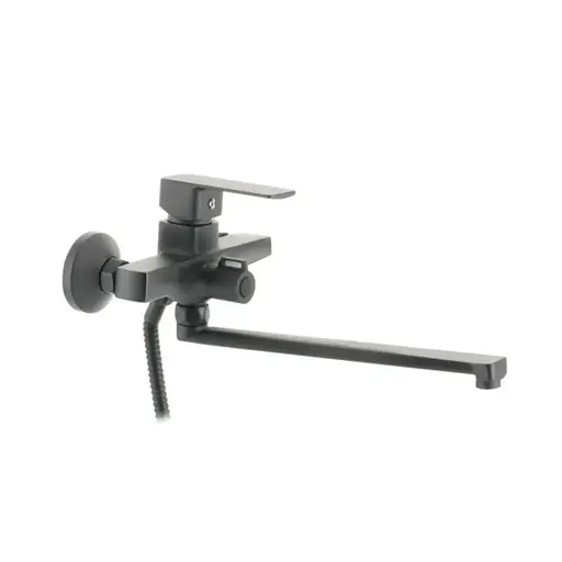 Змішувач для ванни Haiba Kubus 006 Euro graphite HB4006 Графит - фото 1