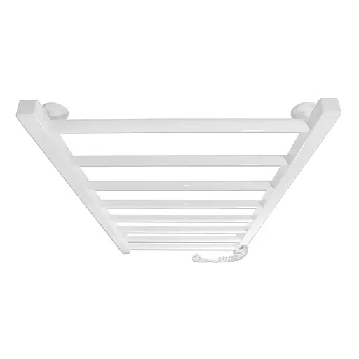 Электрический полотенцесушитель Laris Зебра Альфа ЧФ8 400x800 Э правый R3 77700072, Белый, Правое, Электронный - фото 4