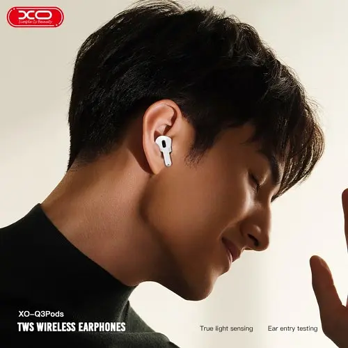 Навушники бездротові XO Q3 Pods bluetooth headset білі - фото 5