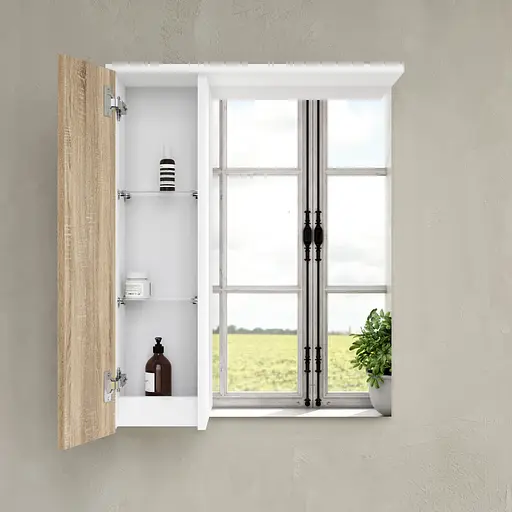 Дзеркало з шафою AM.PM Gem S 60 см M91MPL0601WF38 - фото 3