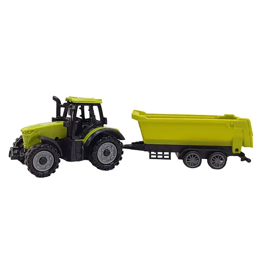 Детский игрушечный трактор с прицепом 5279-92BD(Green-1)