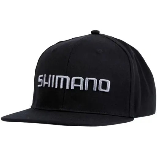 Кепка Shimano Snapback Cap Black - фото 1